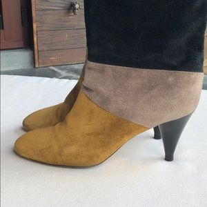 Loeffler Randal 🌎 knee height Total suede boots